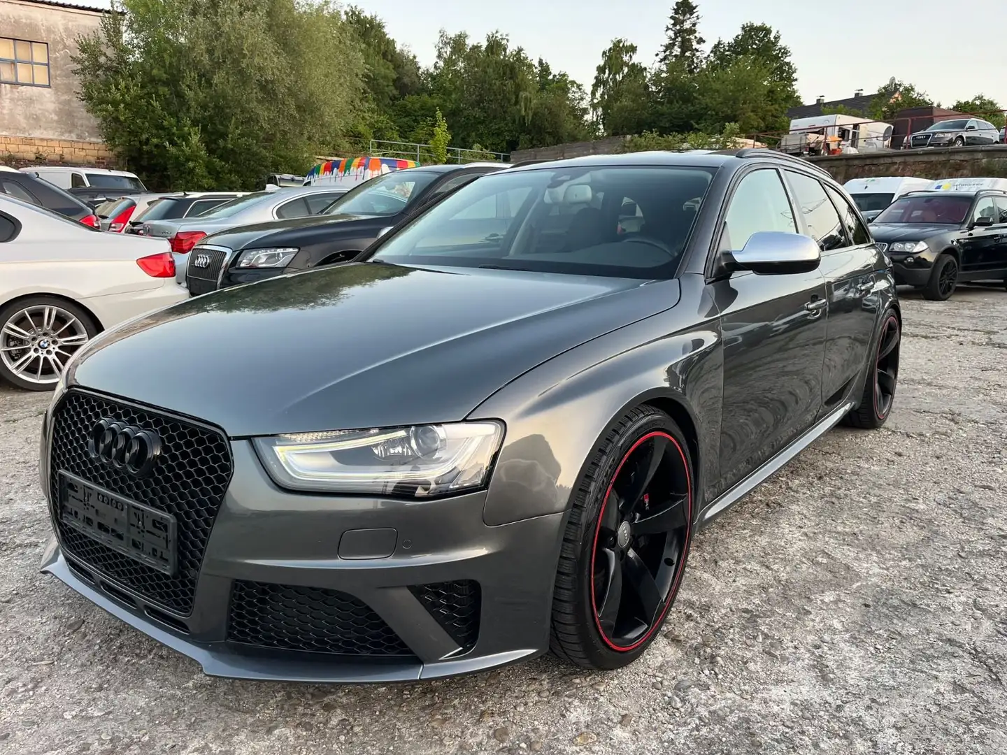 Audi RS4 Avant 4.2 FSI quattro Performance*B&O*PANO* Gris - 1