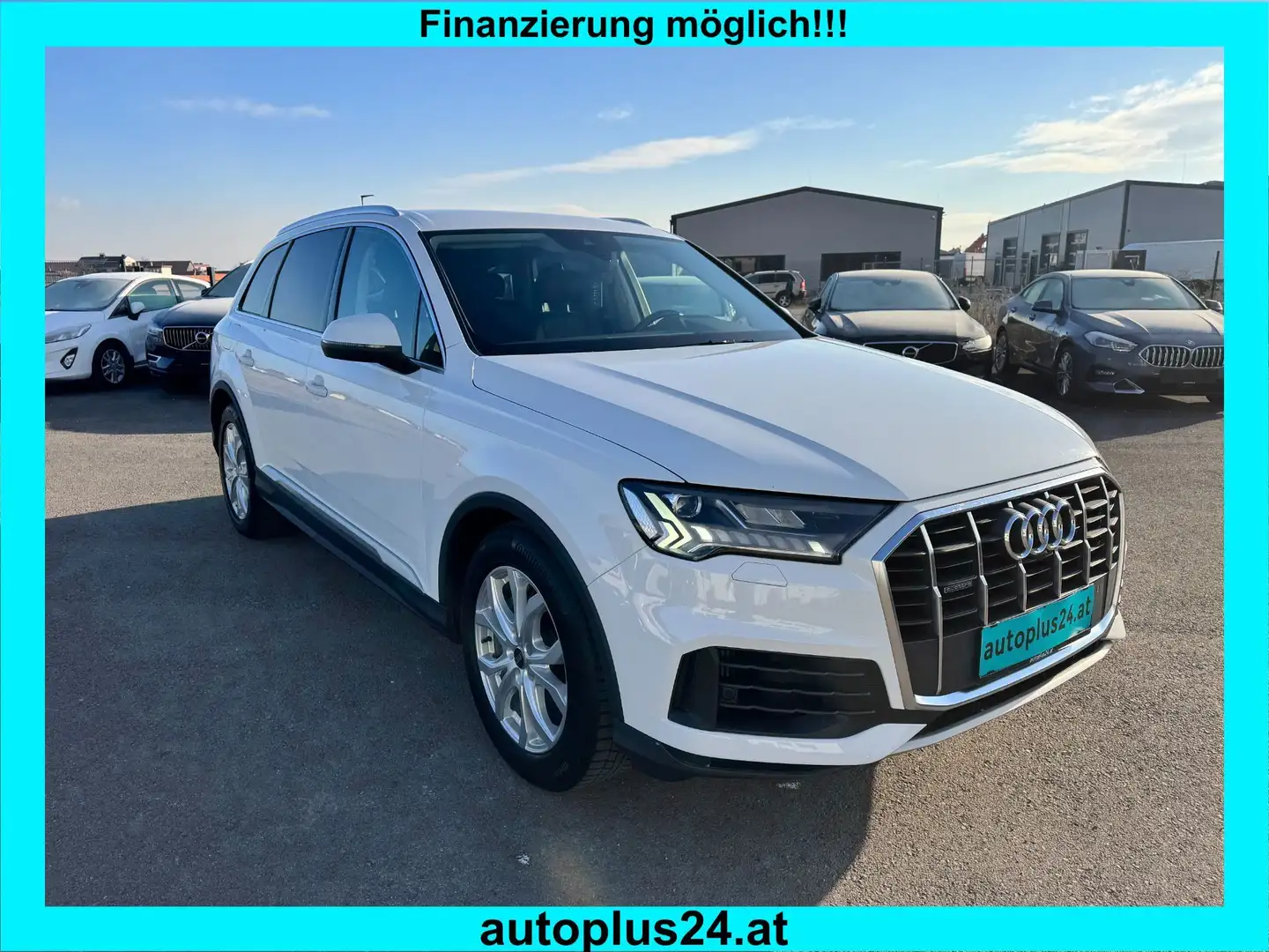 Audi Q7 55 TFSI e PHEV quattro Weiß - 1
