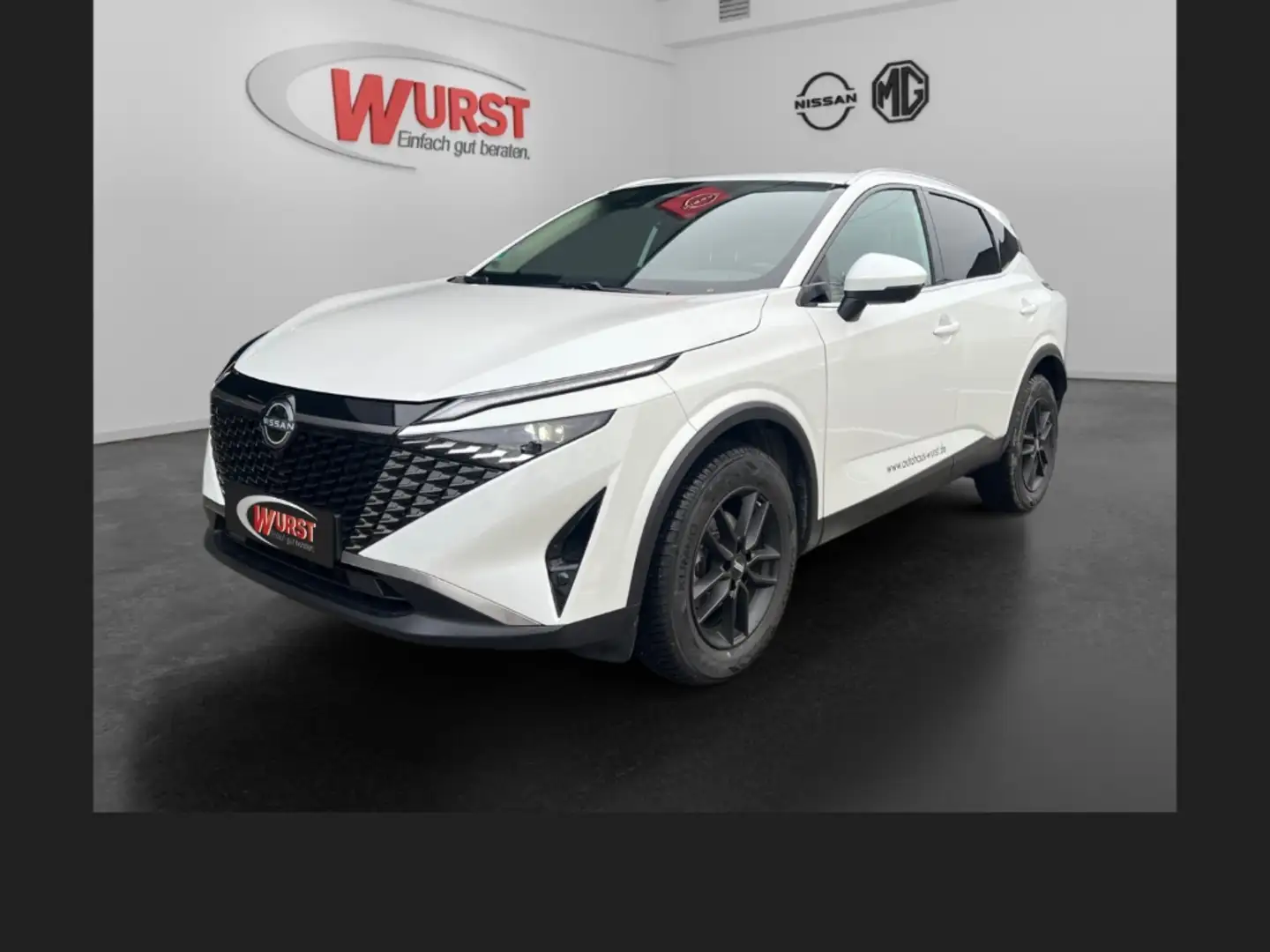 Nissan Qashqai N-Connecta 1.3 DIG-T MHEV Winter-Paket Kamera SHZ Weiß - 1