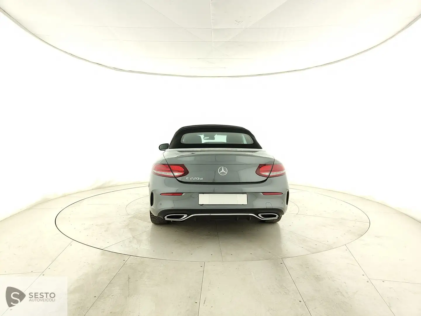 Mercedes-Benz C 220 Modello C 220 d Auto Cabrio Premium Gris - 2