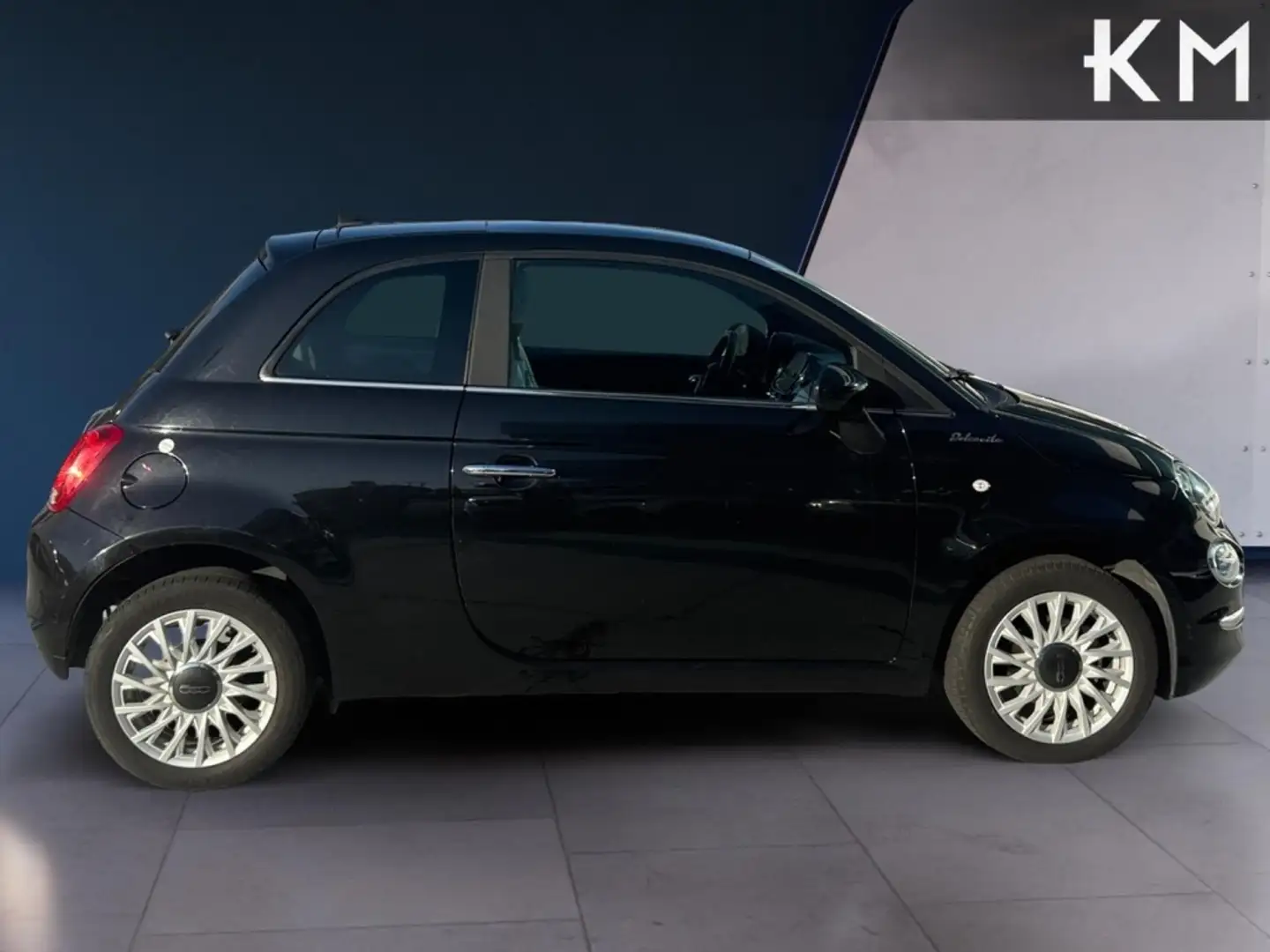 Fiat 500 1.0 Hybrid Dolcevita 52kW Negro - 2