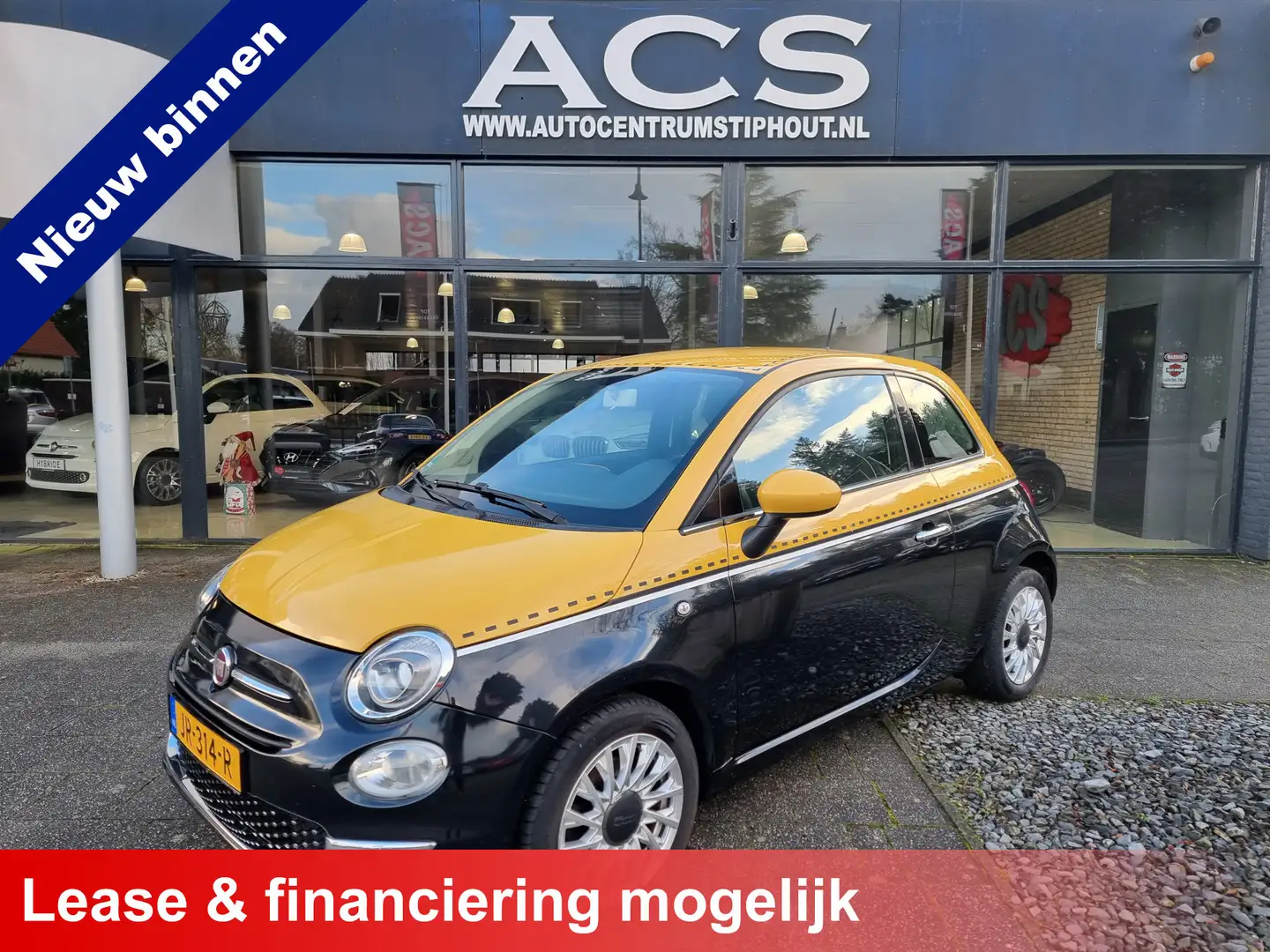 Fiat 500 0.9 TwinAir Turbo Lounge | Special Edition = Orgin Zwart - 1