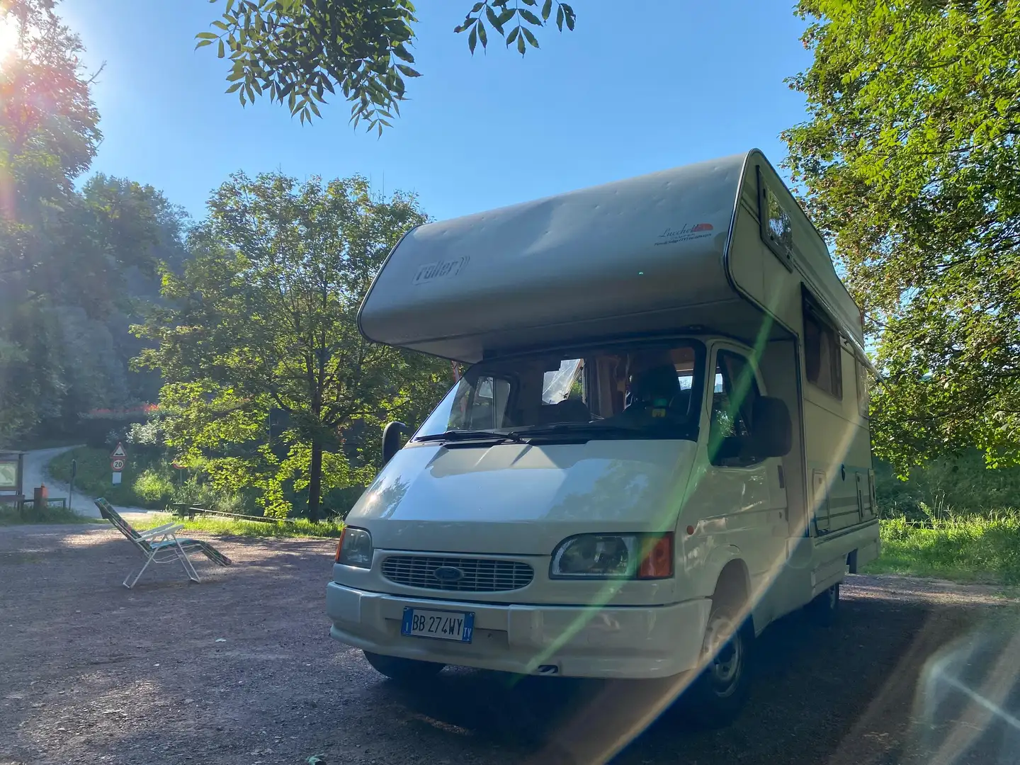 Ford Transit Camper Ford Transit Roller 2.5 TD Abitacolo Roller Bianco - 2