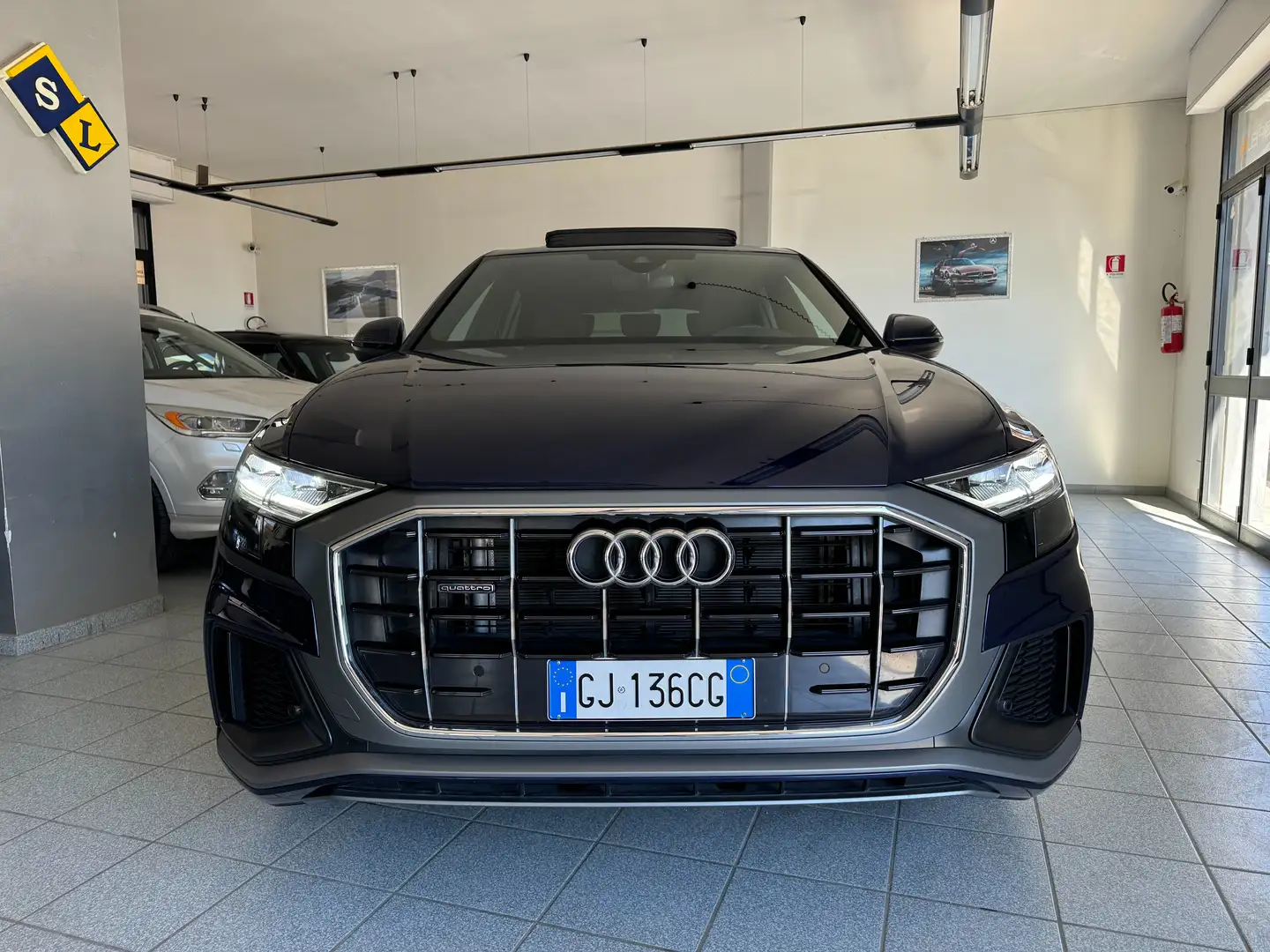 Audi Q8 50 3.0 tdi mhev Quattro 3XS-LINE  TETTO Bleu - 2