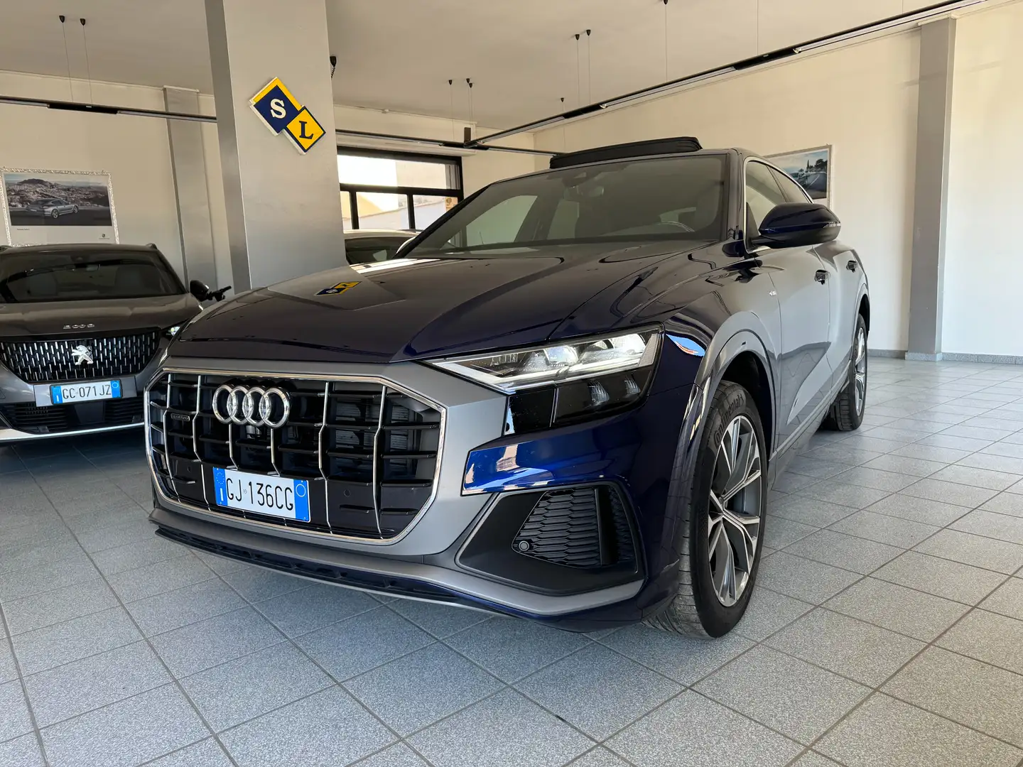 Audi Q8 50 3.0 tdi mhev Quattro 3XS-LINE  TETTO Bleu - 1