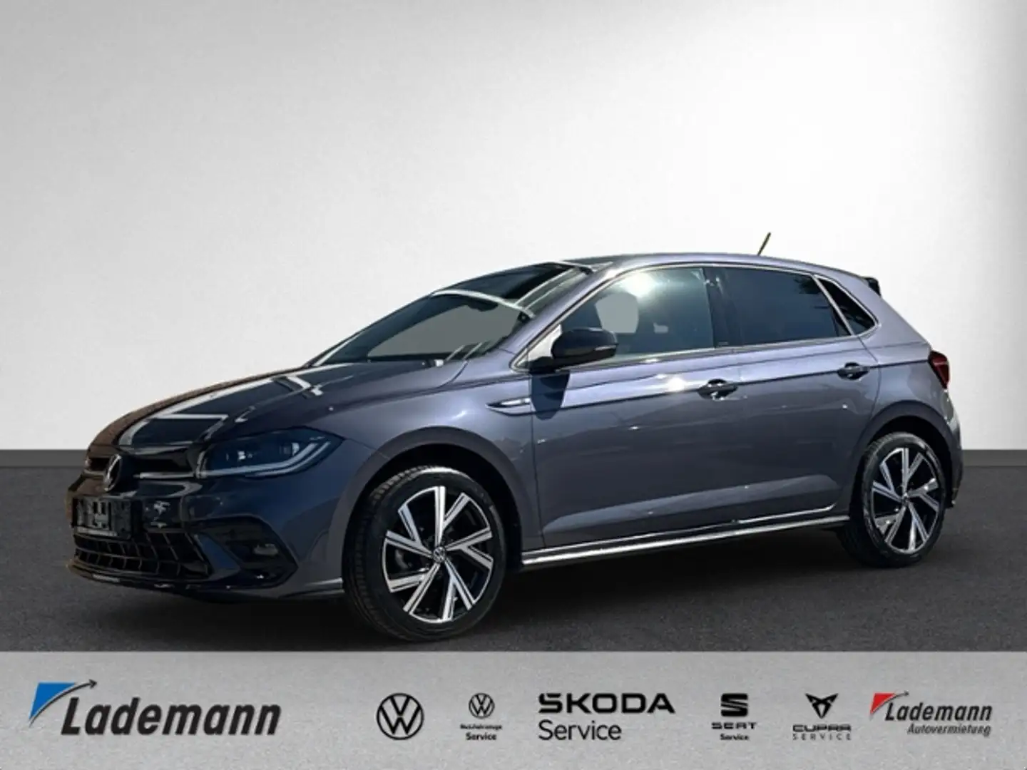 Volkswagen Polo 1.0 TSI DSG R-LINE LED+KAMERA+ACC+KLIMAAUTO Grau - 1