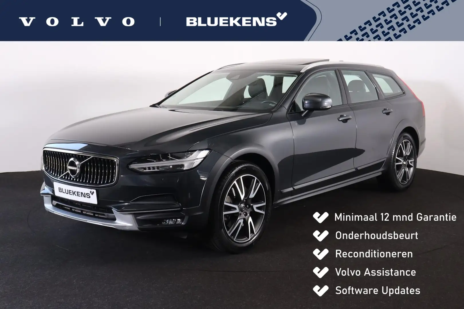 Volvo V90 Cross Country T5 AWD Pro - Panoramisch schuif-/kanteldak - Head- Grey - 1