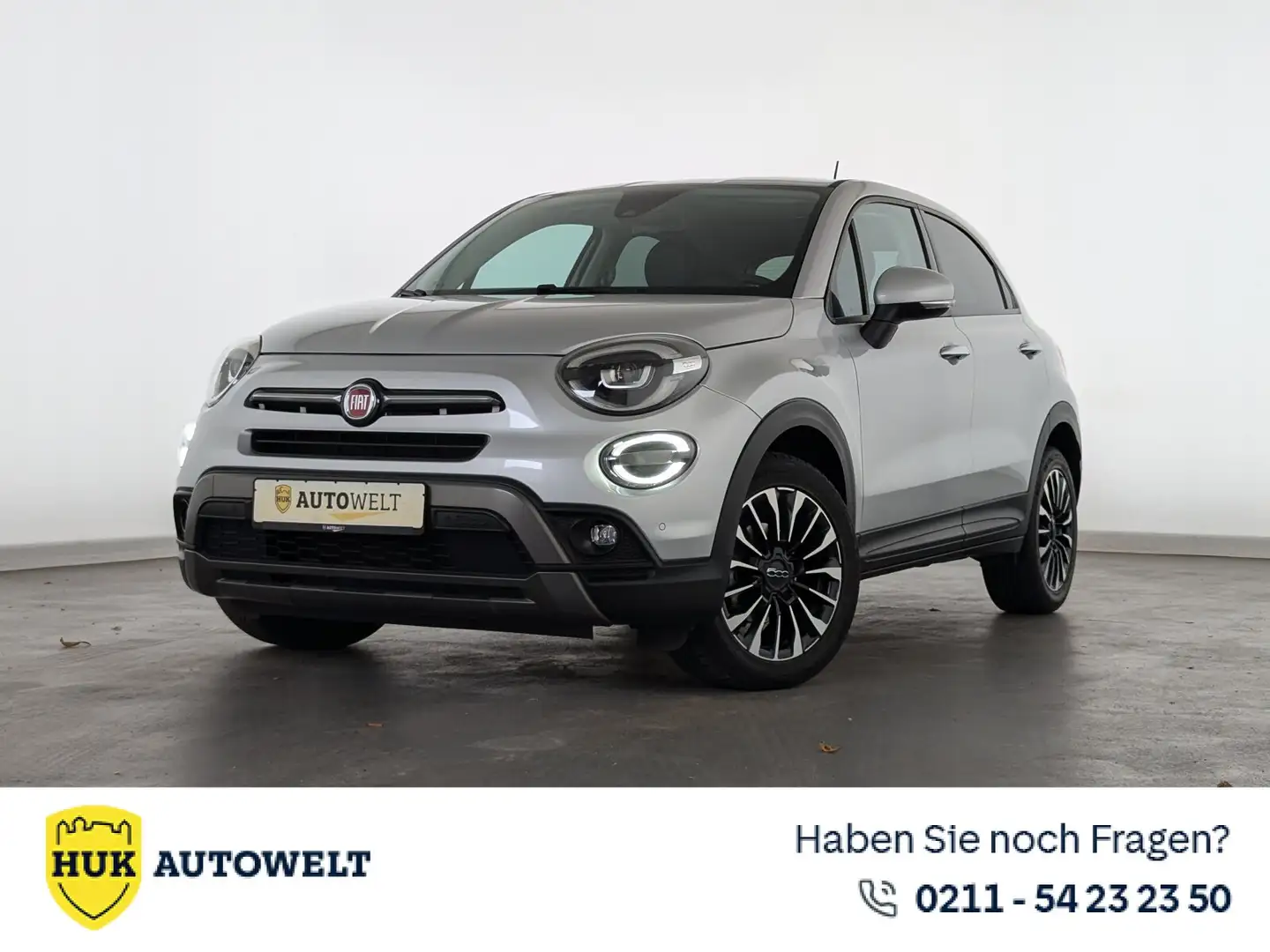 Fiat 500X 500X 1.0GSE City Cross 4x2 BLUETOOTH+PDC+SHZ+LED Silber - 1