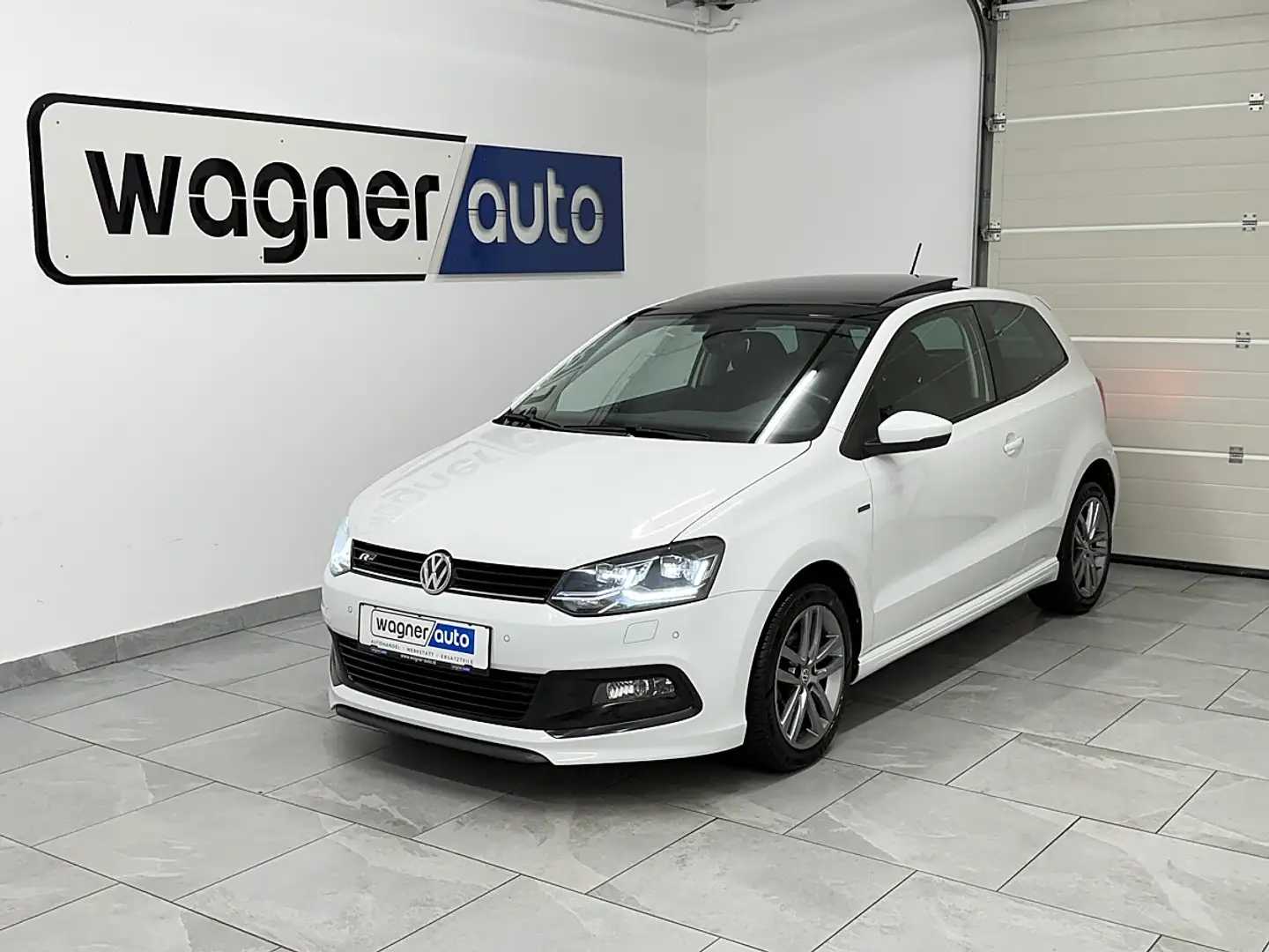 Volkswagen Polo Lounge 1,2 TSI R-Line/LED/Panorama/Abgedunkelte... Weiß - 2