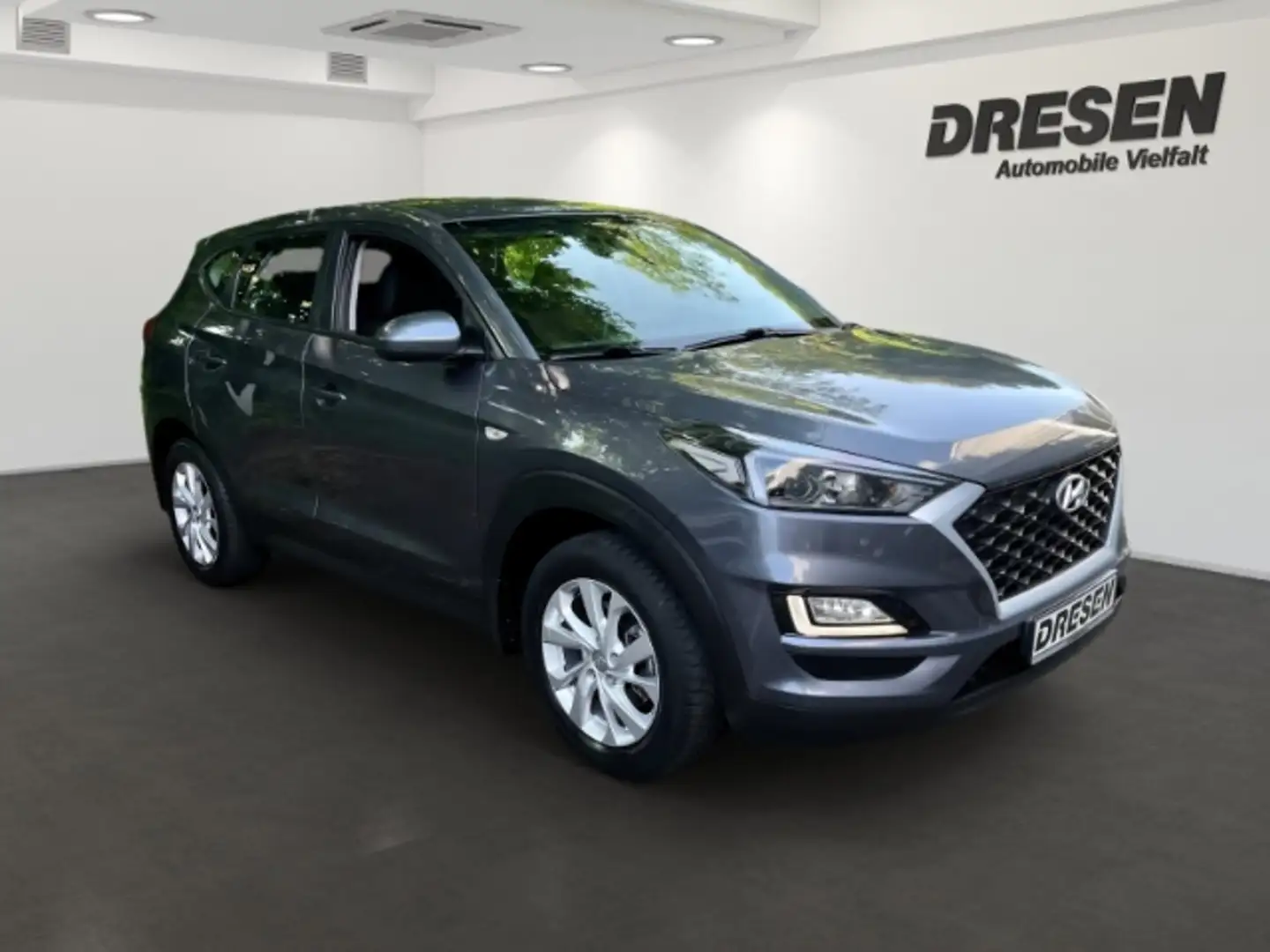 Hyundai TUCSON 1,6 Automatik+Navi+Rückfahrkamera+Allwetter Gris - 2