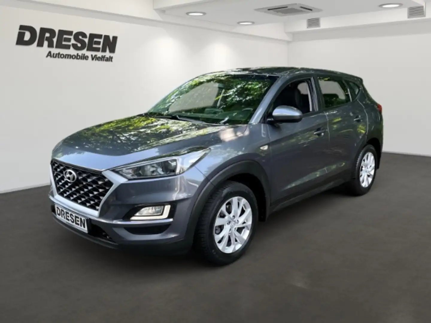 Hyundai TUCSON 1,6 Automatik+Navi+Rückfahrkamera+Allwetter Gris - 1