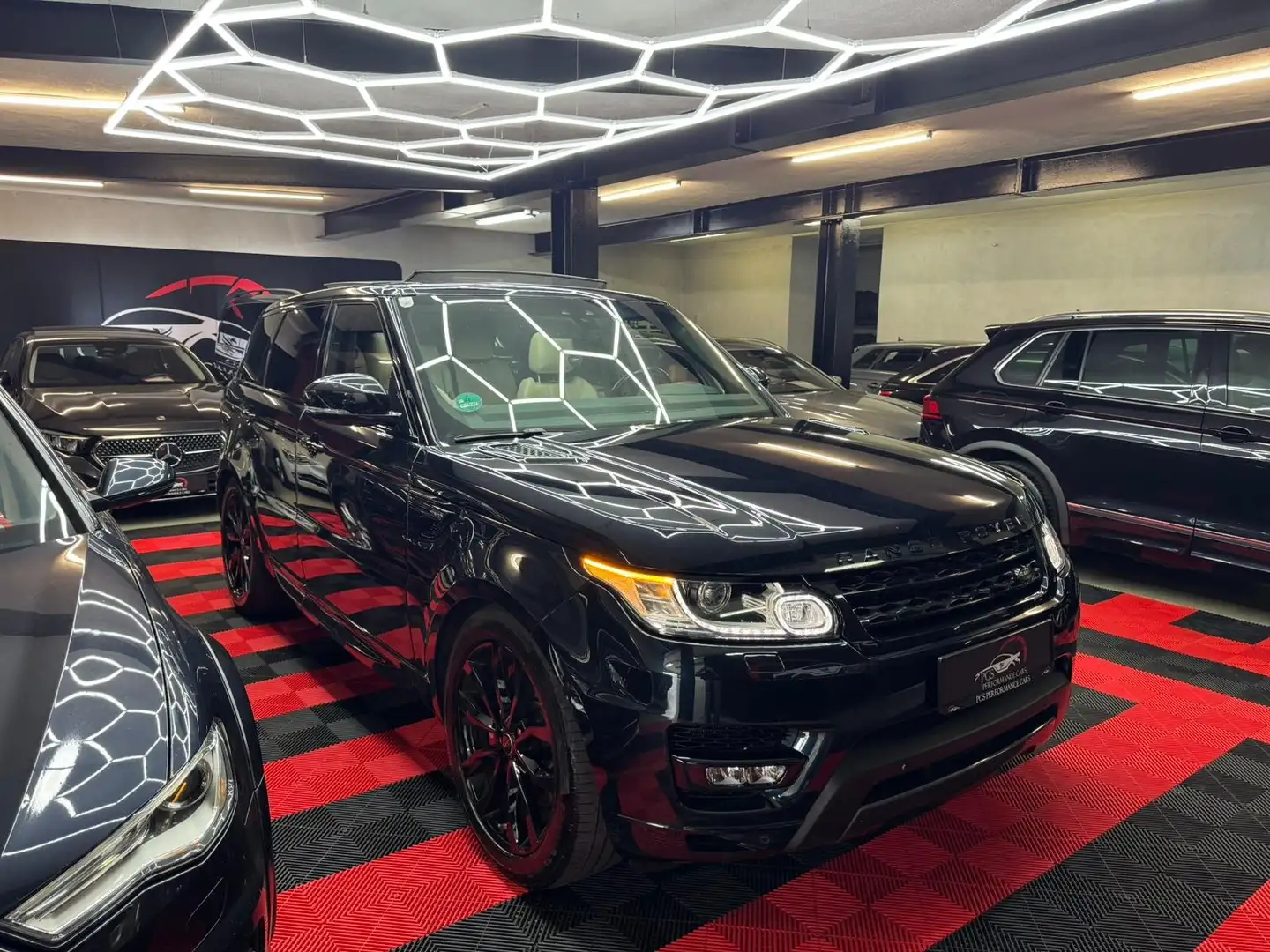 Land Rover Range Rover Sport PANORAMA/LEDER/NAVI Noir - 1