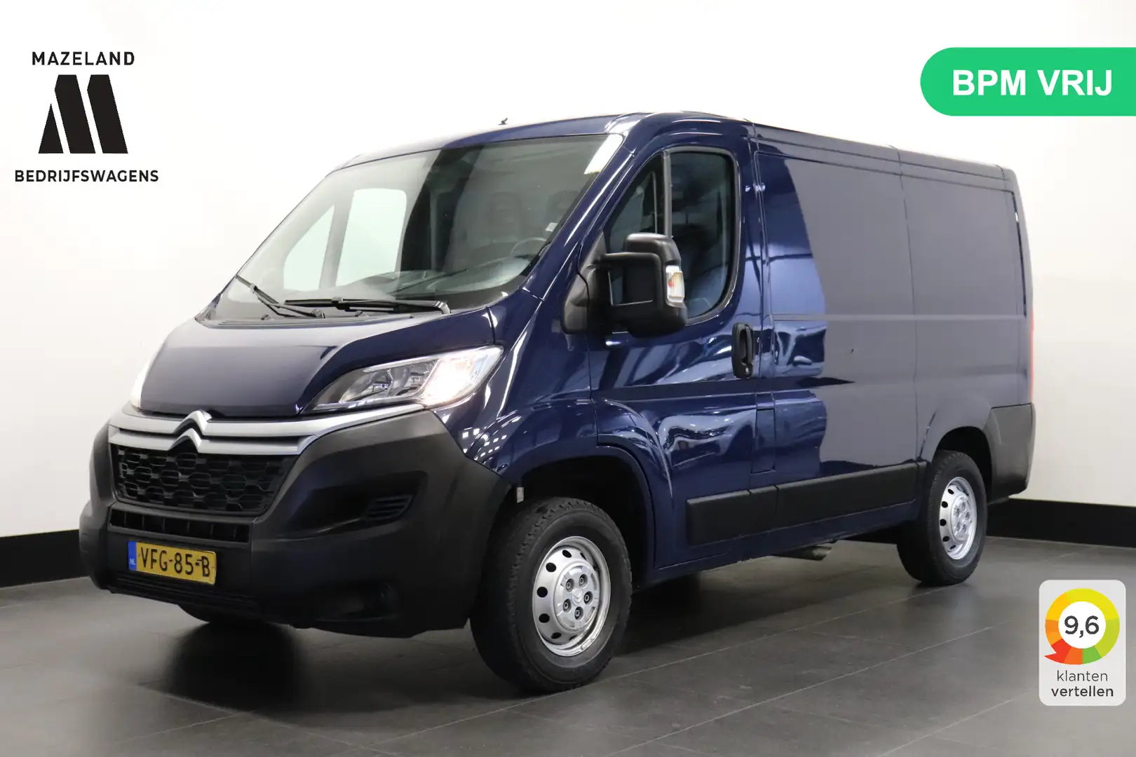 Citroen Jumper 2.2 BlueHDi 120PK EURO 6 - Airco - Start/Stop - € Blauw - 1