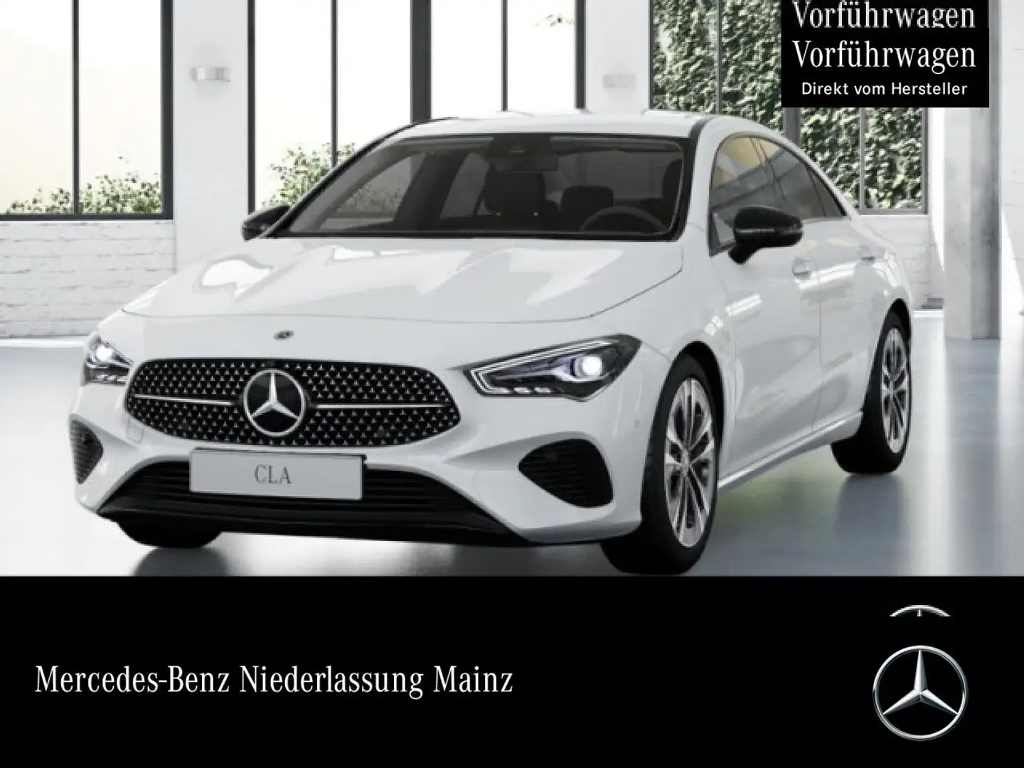 Mercedes-Benz CLA 180 PROGRESSIVE+NIGHT+360°+LED+TOTW+KEYLESS Blanc - 1