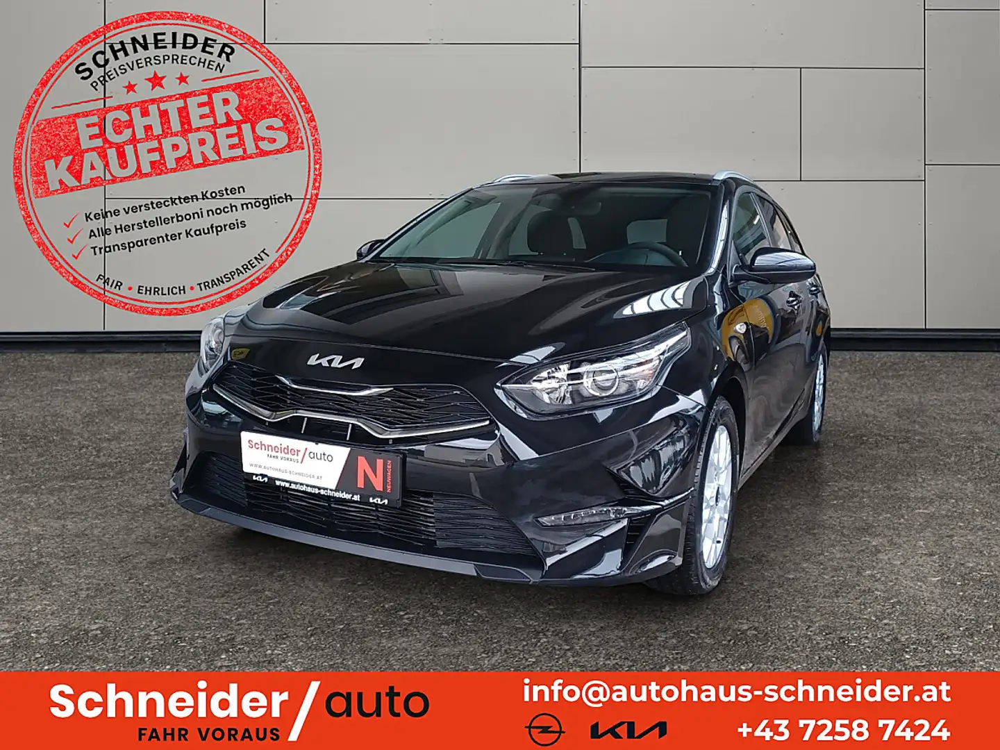 Kia Ceed / cee'd ceed 1,0 T-GDI GPF Titan mit Paket P1 Schwarz - 1