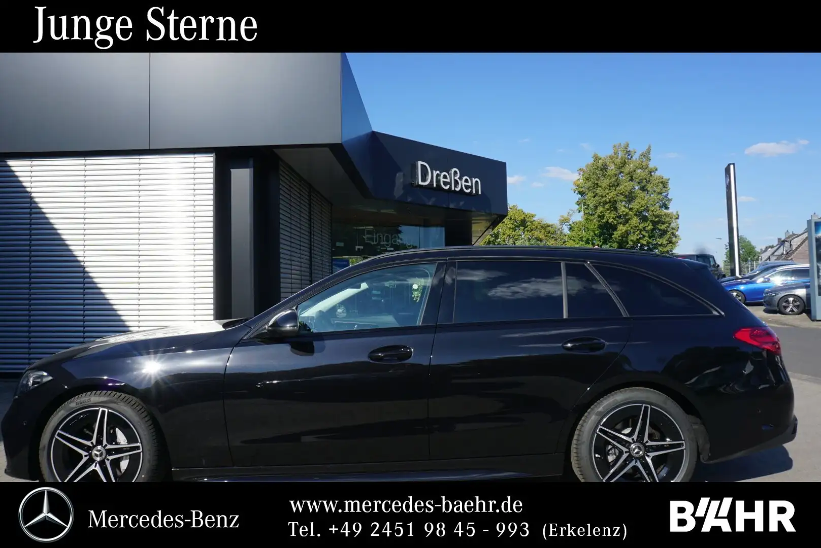 Mercedes-Benz C 180 C 180 T-Modell AMG+Night/MBUX-Navi/LED/Pano/RFK Schwarz - 2