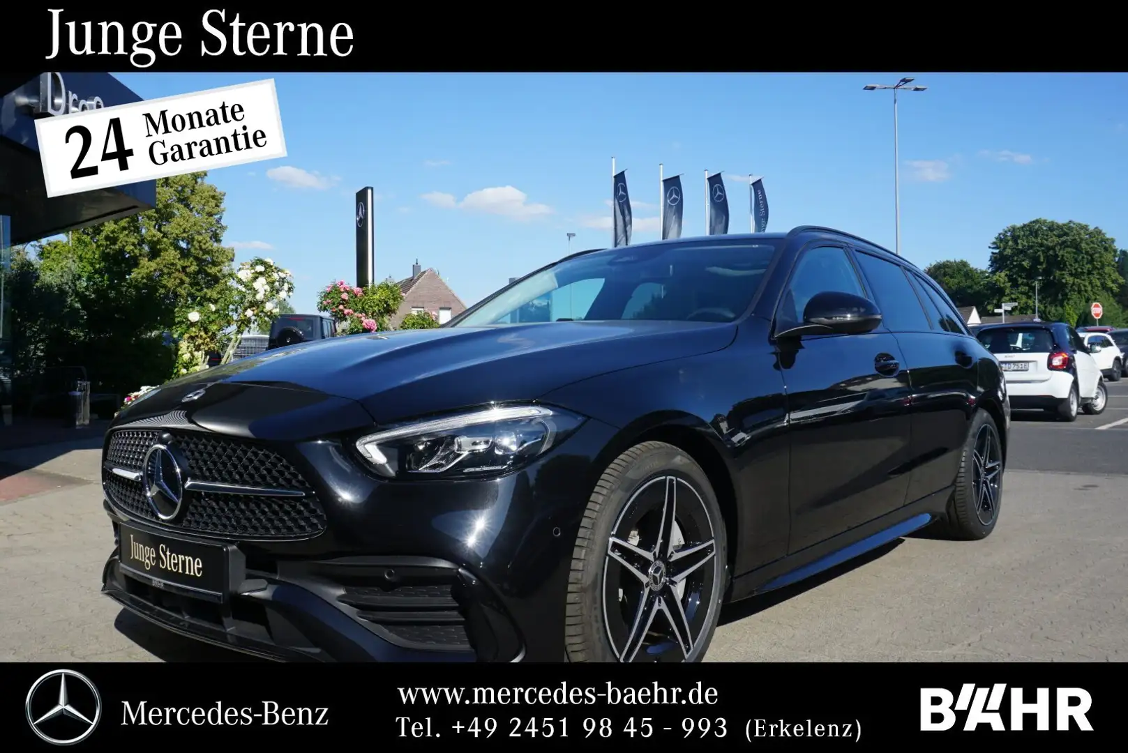 Mercedes-Benz C 180 C 180 T-Modell AMG+Night/MBUX-Navi/LED/Pano/RFK Schwarz - 1