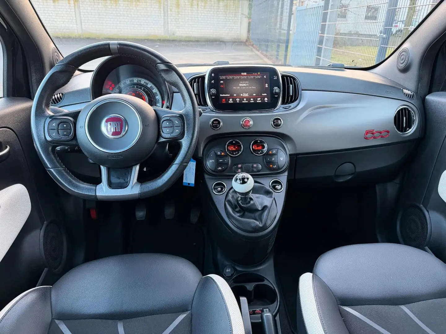 Fiat 500 S Leder LED Sport Negro - 2