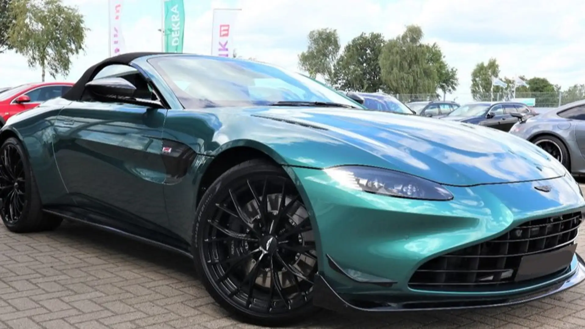 Aston Martin Vantage Descapotable Automático de 3 Puertas Zöld - 2