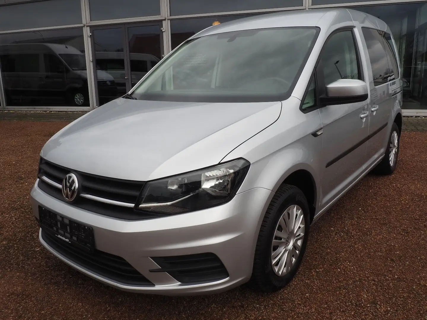 Volkswagen Caddy Navi Klima behindertengerecht Rampe Plateado - 2