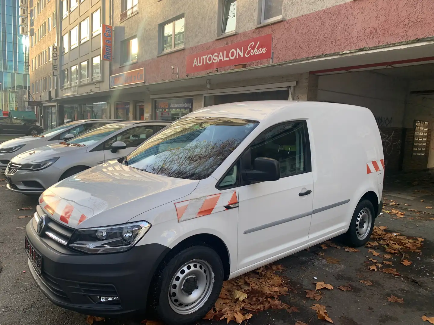 Volkswagen Caddy 1,4 TGI AHK SORTIMO SHZ KLIMA Kasten BMT Weiß - 1