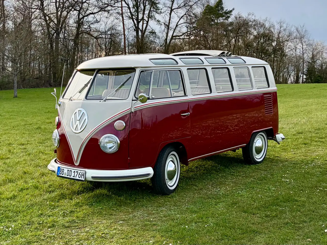 Volkswagen T1 Samba 21 Fenster,Schiebetür,deutsch, foto 12