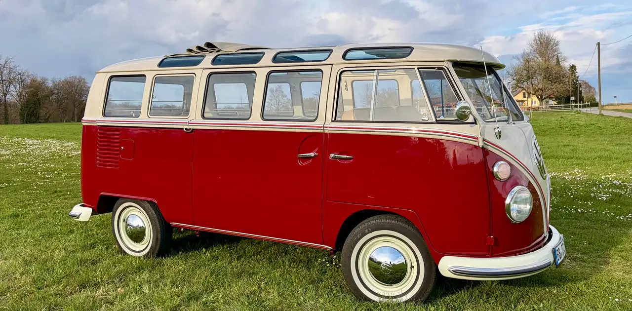 Volkswagen T1 Samba 21 Fenster,Schiebetür,deutsch, foto 6