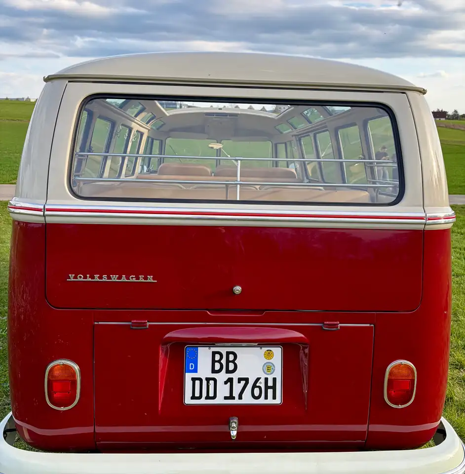 Volkswagen T1 Samba 21 Fenster,Schiebetür,deutsch, foto 9
