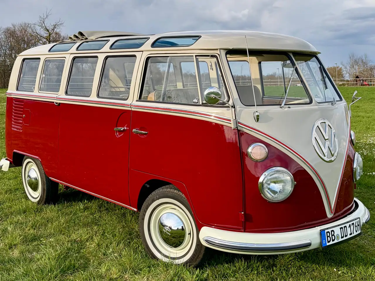 Volkswagen T1 Samba 21 Fenster,Schiebetür,deutsch, foto 4