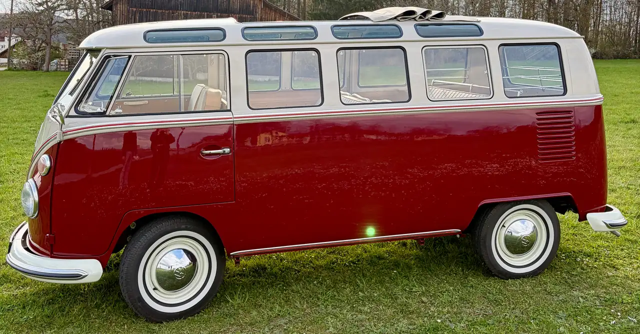 Volkswagen T1 Samba 21 Fenster,Schiebetür,deutsch, foto 8