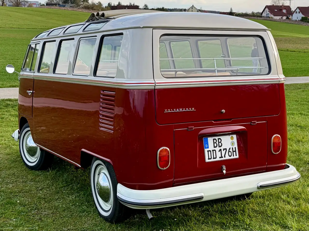 Volkswagen T1 Samba 21 Fenster,Schiebetür,deutsch, foto 11