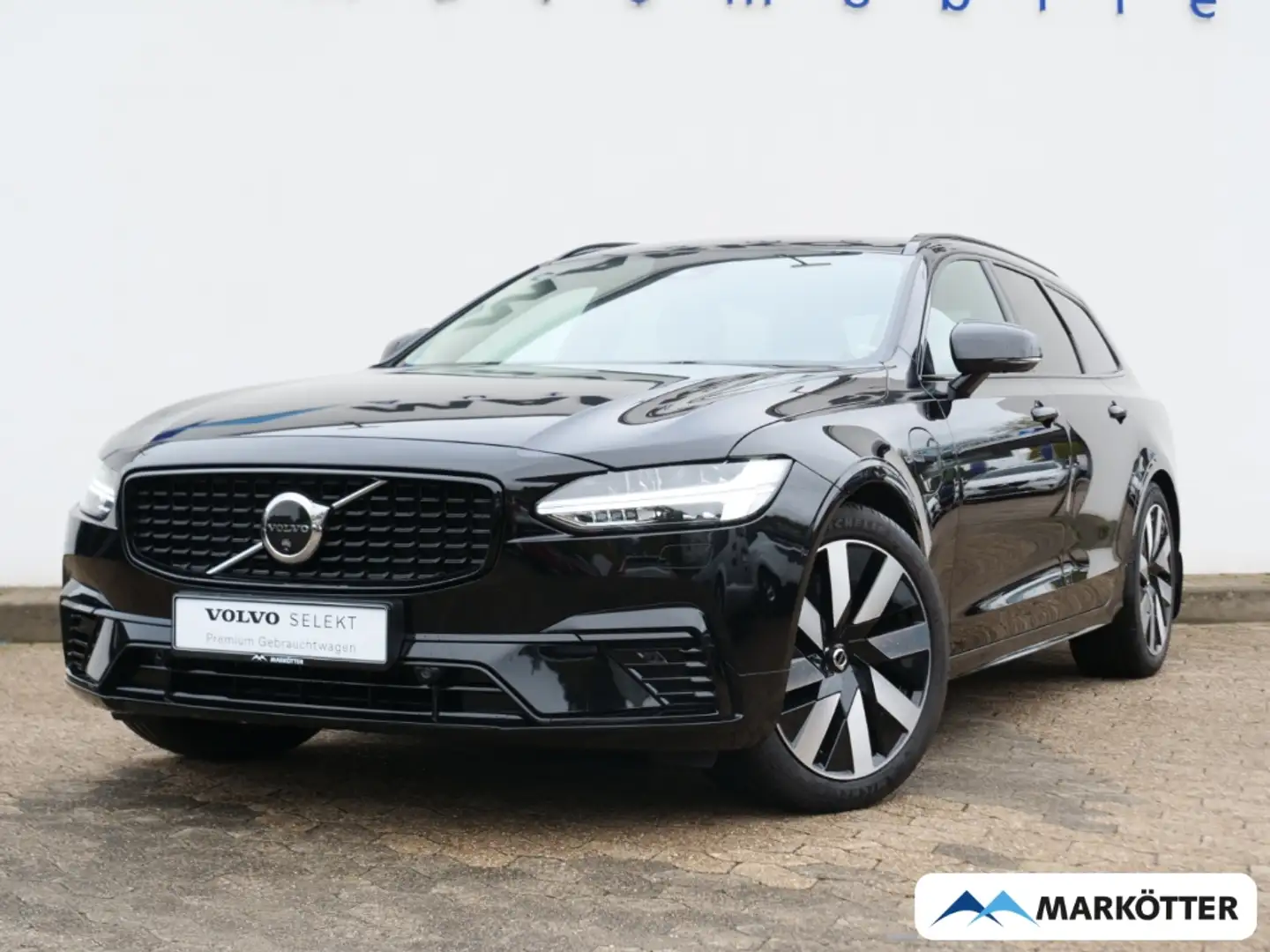 Volvo V90 T6 AWD Recharge Plus Dark /AHK/STHZ/360CAM/ Schwarz - 1