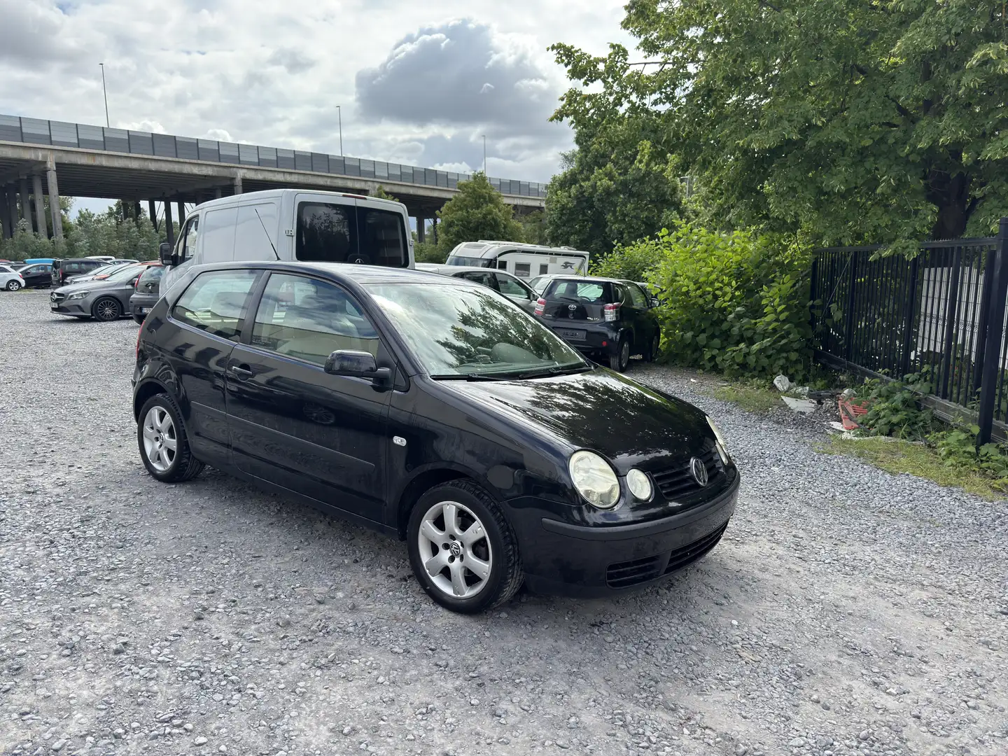 Volkswagen Polo 1.2i 12v Comfortline/avec contrôle technique Noir - 1