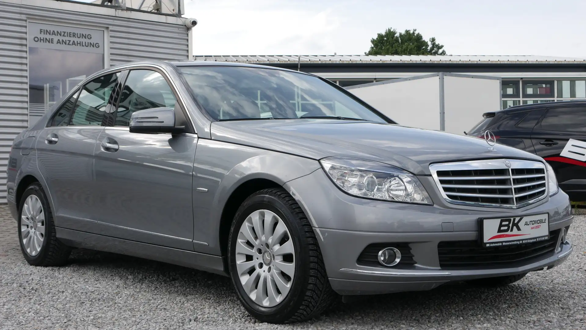 Mercedes-Benz C 200 Kompressor Automatik Allwetter Sitzheizung Klima Grau - 1