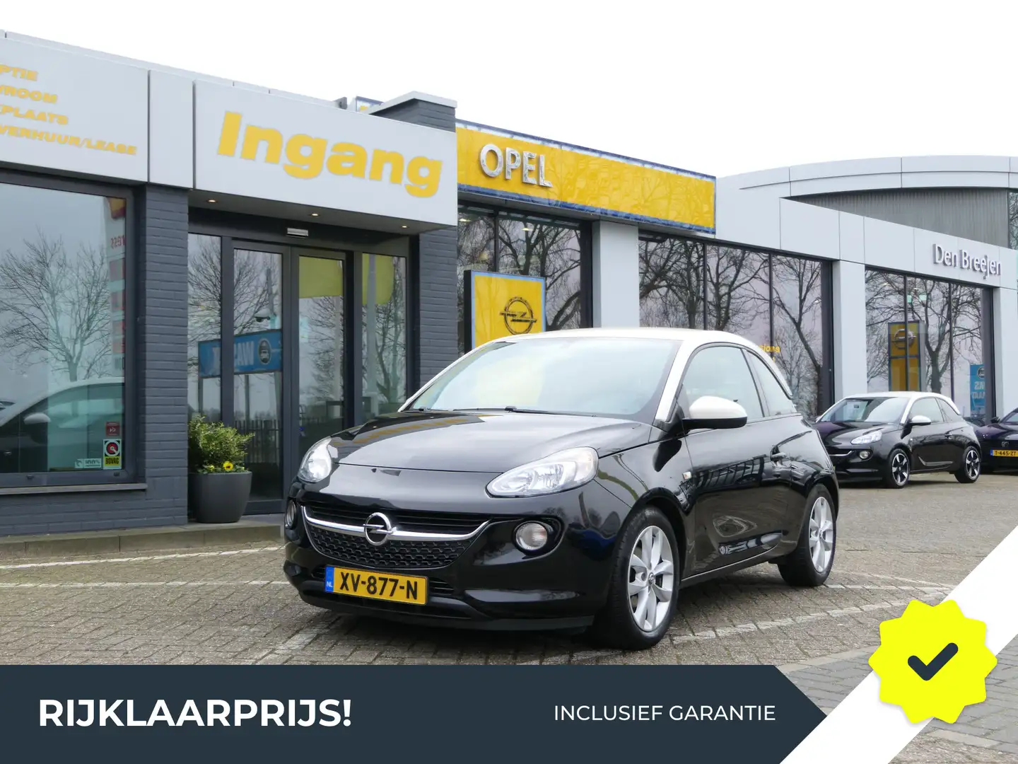 Opel Adam 1.0 Turbo Jam Favourite | IntelliLink | Park Pilot Zwart - 1
