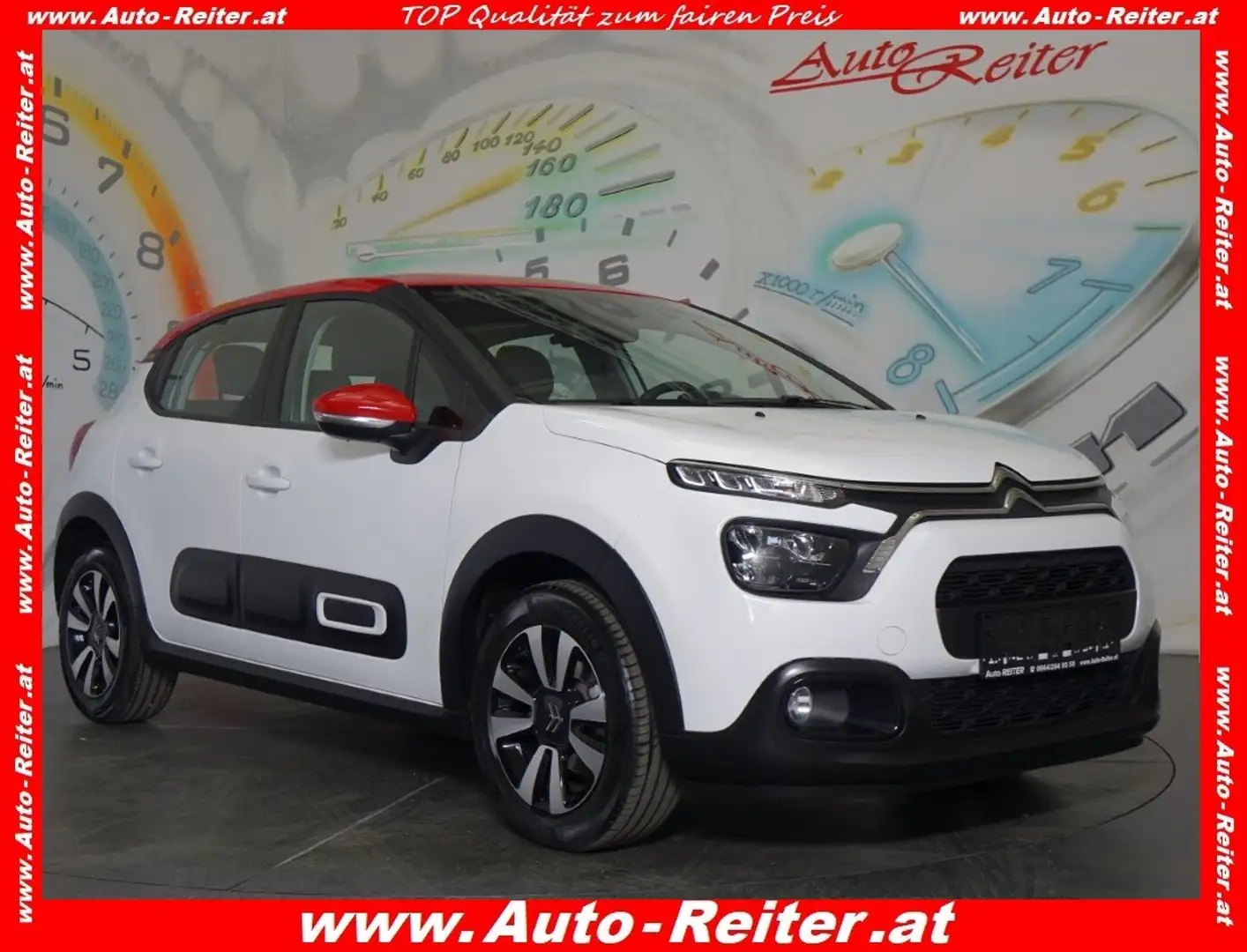 Citroen C3 PureTech 82 "Shine" *LED, CARPLAY, TEMPOMAT, KL... Weiß - 1