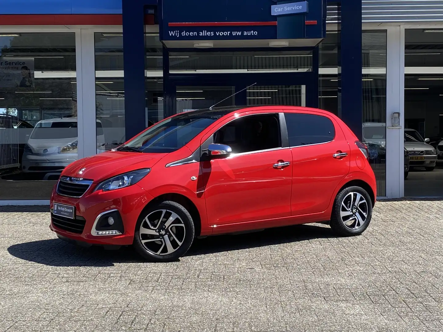 Peugeot 108 1.0 e-VTi Allure / NL-Auto / 37.000 Km / Dealer-On Roşu - 2