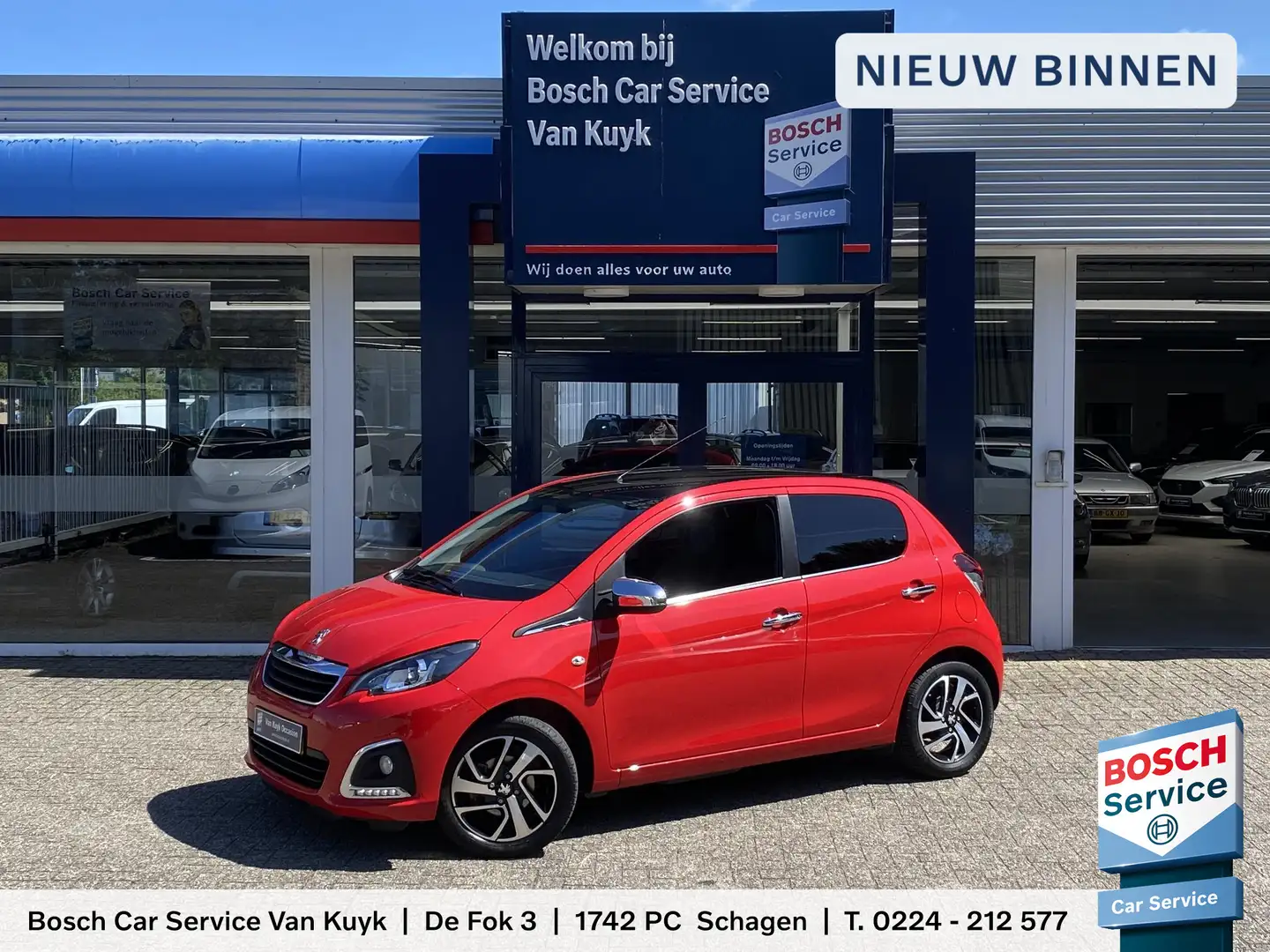 Peugeot 108 1.0 e-VTi Allure / NL-Auto / 37.000 Km / Dealer-On Roşu - 1