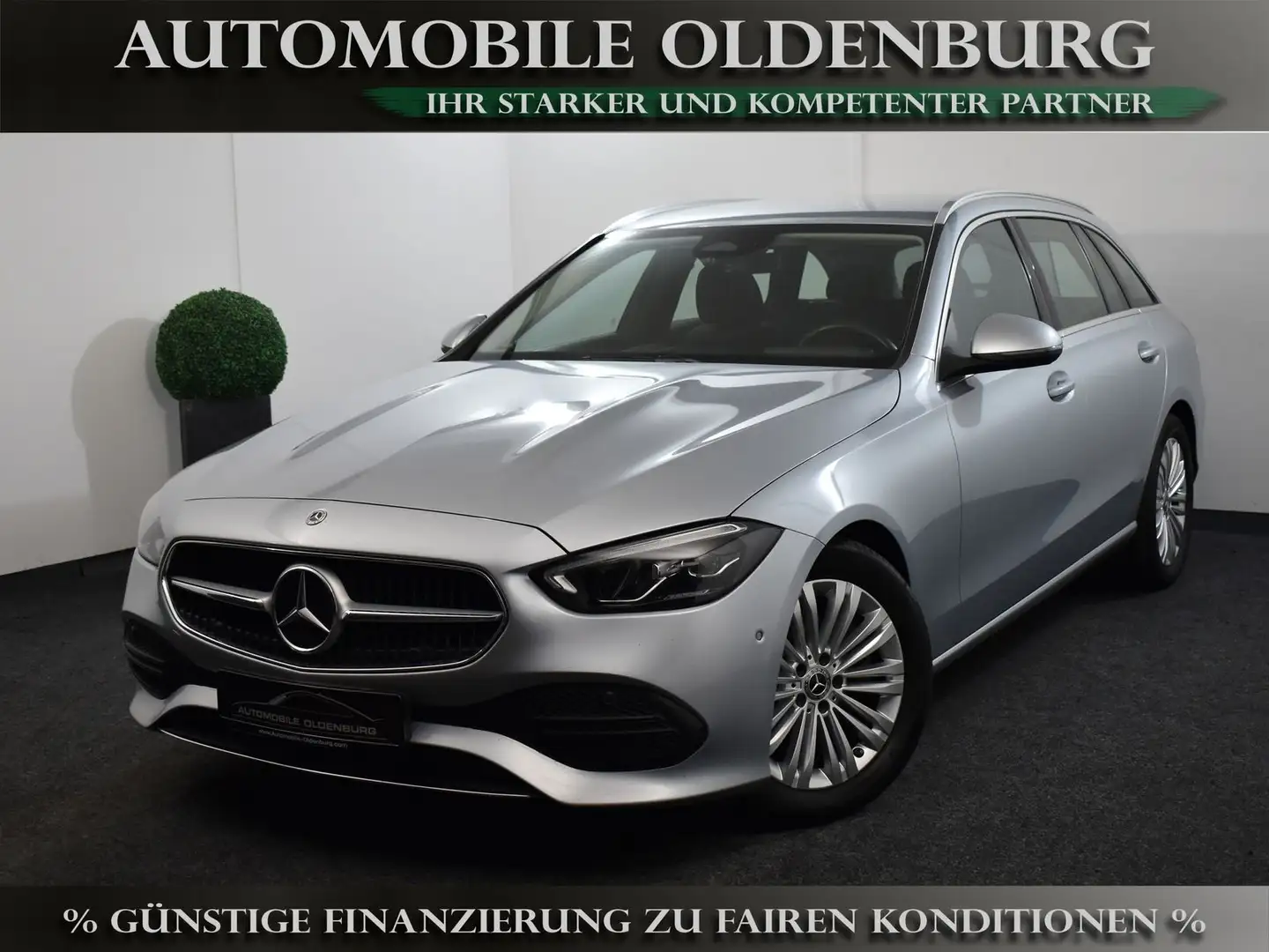 Mercedes-Benz C 200 d T Avantgarde *Distro*AHK*Kamera*DAB*Easy Silber - 1