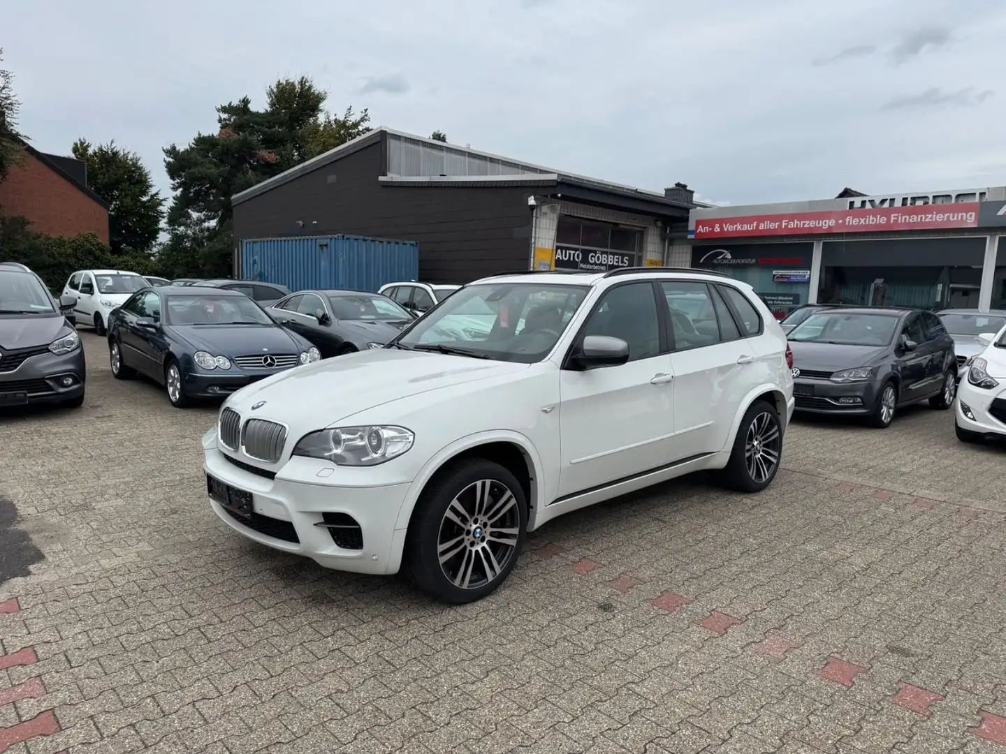 BMW X5 M50d M-PAKET Leder Navi PANO Kamera Head Up Blanc - 1