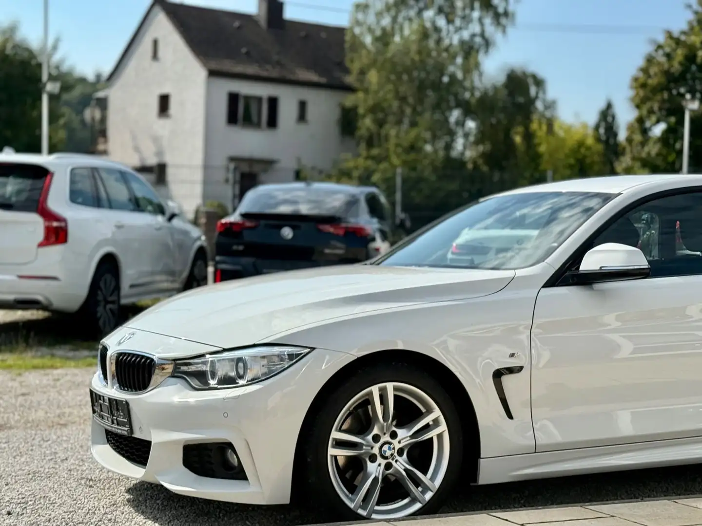 BMW 420 420d Gran Coupé M Sport HUD Memory NaviPro Xenon Weiß - 2