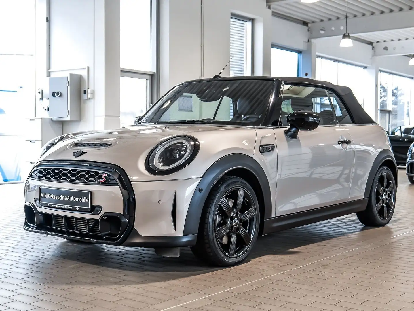 MINI Cooper S Cabrio Cooper S Cabrio HeadUp LED Navi Leder H/K Gris - 2