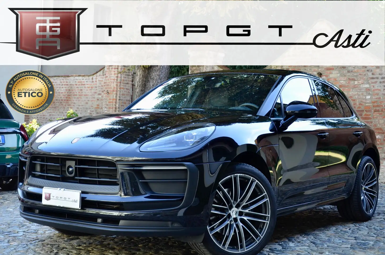 Porsche Macan Macan 2.0 265cv pdk UNICOPROP, SERVICE, PERMUTE Nero - 1
