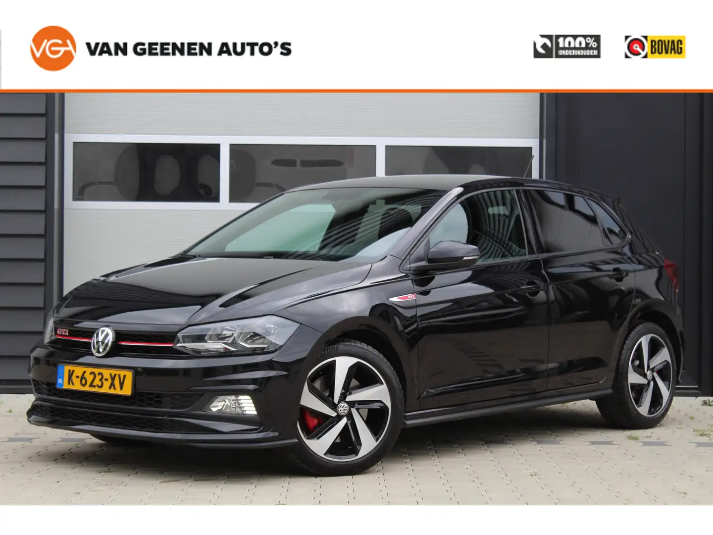 Volkswagen Polo GTI 2.0 TSI 200Pk DSG-automaat | Dealer onderhouden Noir - 1