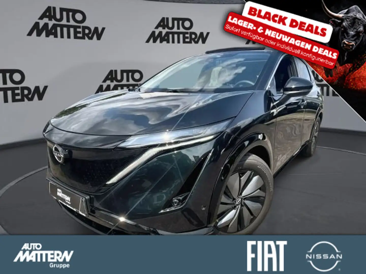 Nissan Ariya Evolve Pack Sitzlüftung HUD ACC BlackDeal Grün - 1