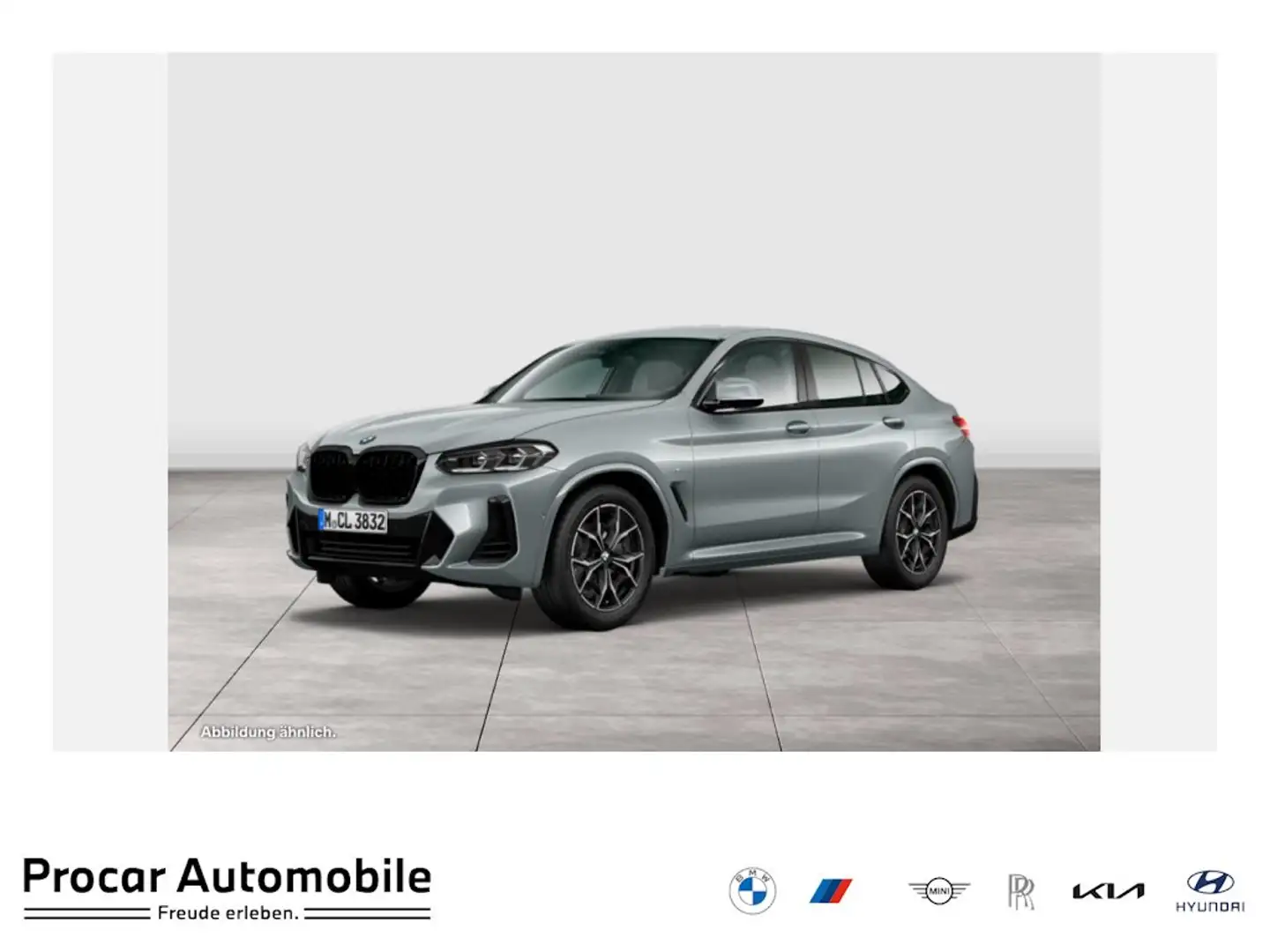 BMW X4 xDrive20i M Sport LC Prof. AHK LED HiFi RFK DAB Gris - 1