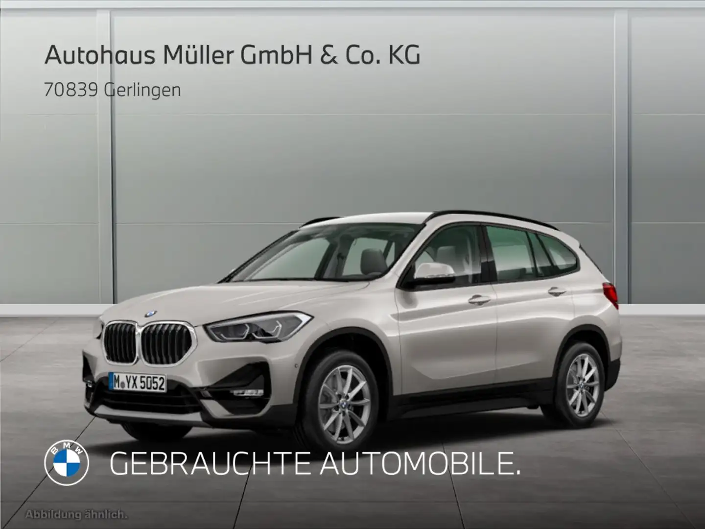 BMW X1 sDrive20d Aut Sportsitz DAB LED Tempomat 1VB SH Grau - 1