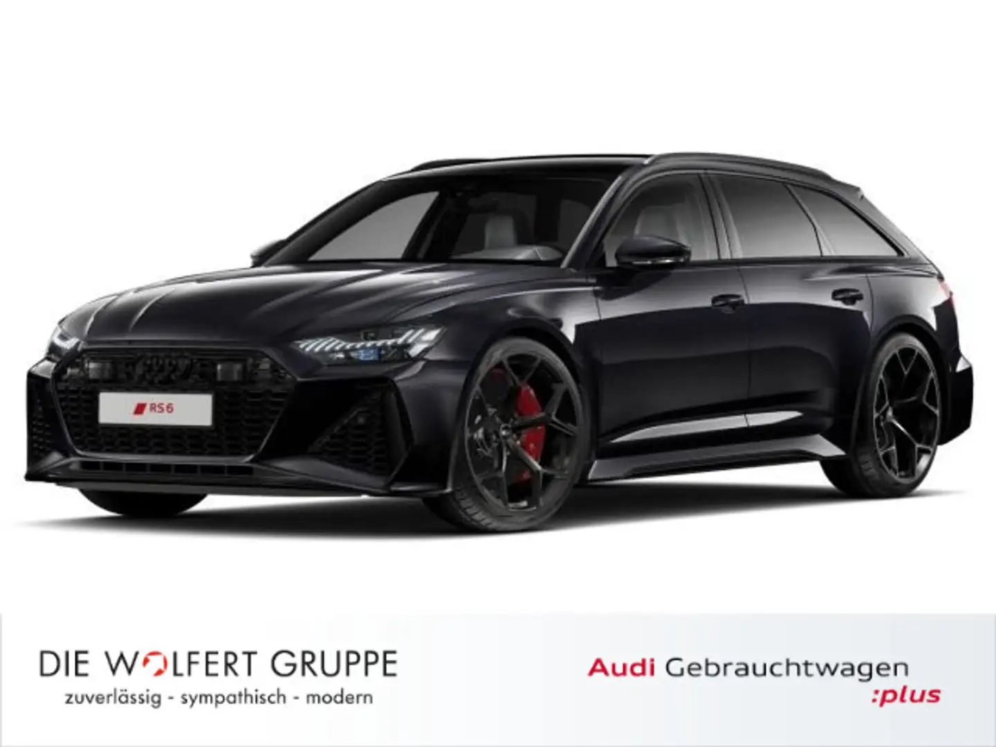 Audi RS6 RS-SPORTAGA*PANO*360°*B&O Noir - 1