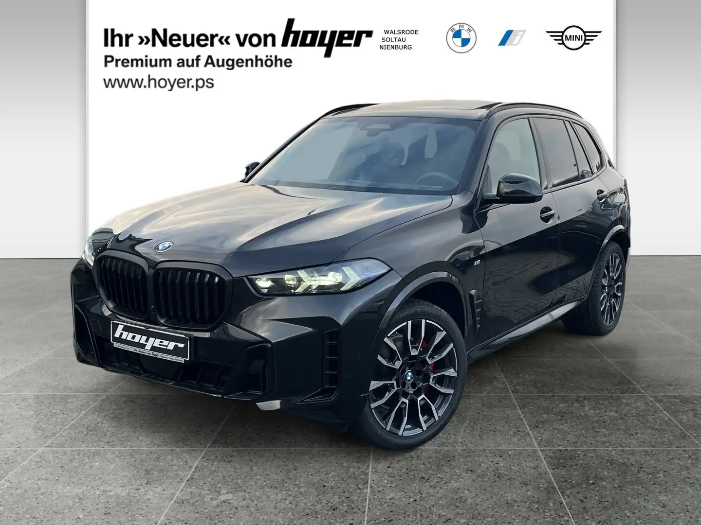 BMW X5 xDrive30d M Sportpaket AHK Pano HK HiFi DAB Schwarz - 1