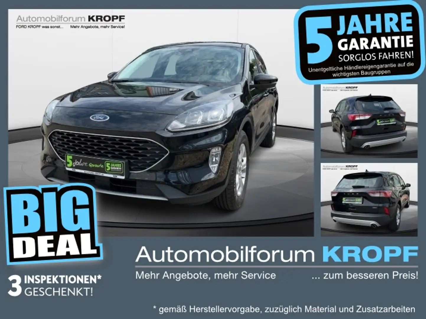 Ford Kuga 2.5 Duratec PHEV Cool & Connect Navi+SHZ+LM Zwart - 1